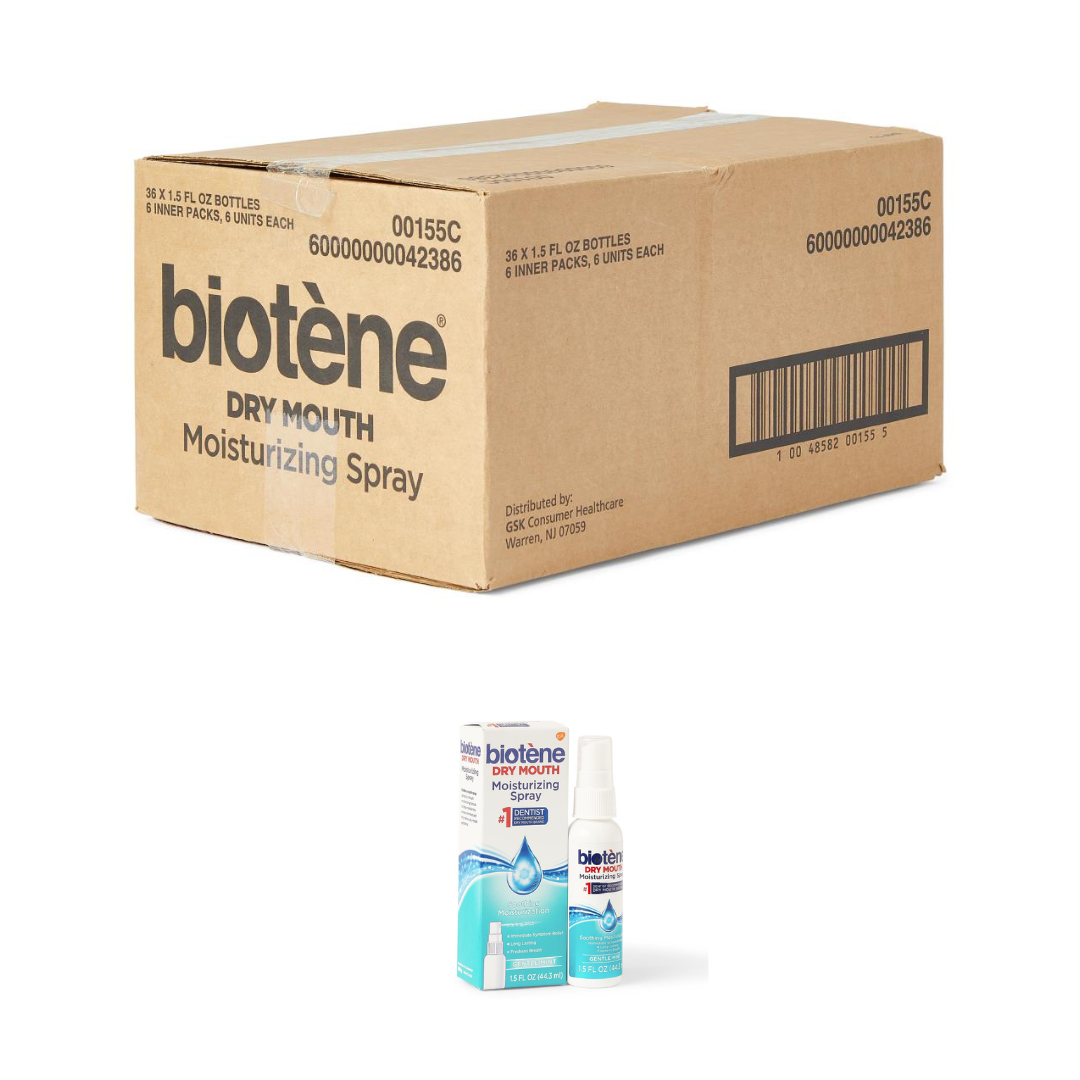 Biotène® Moisturizing Oral Spray - 1.5 oz Gentle Mint Breath Freshener - Senior.com Mouth Moisturizers